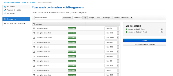 compte infomaniak